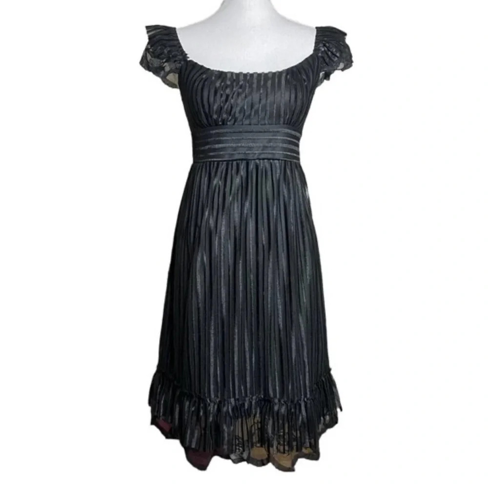 Women’s black mini dress